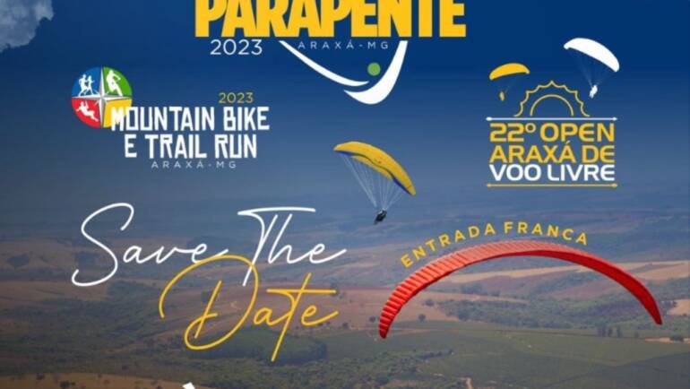 OPEN Araxá – MG, 2ª e Ultima Etapa do Campeonato Brasileiro de Parapente – FAI 2.