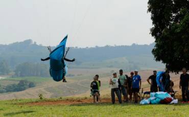 Chegada no Goal no pouso oficial sul em Andradas – MG.