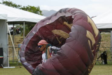 Qatar no Mundial de Paramotor em Saquarema – Brasil.
